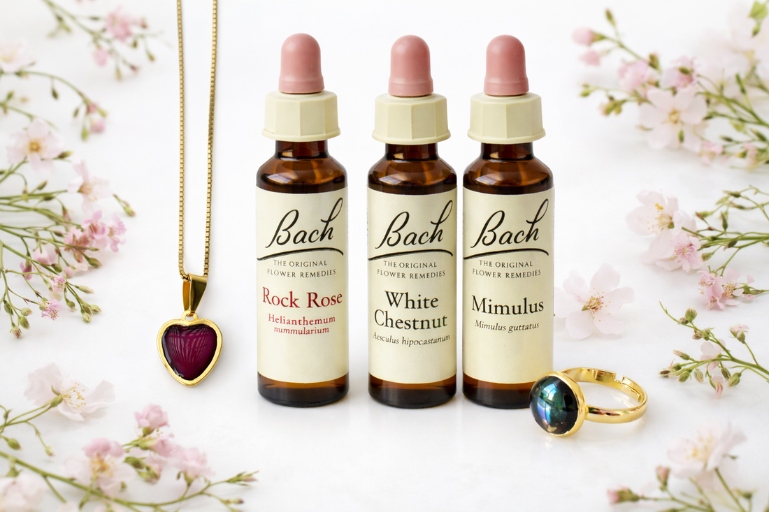 תכשיטים אנרגטיים, פרחי באך, תכשיטי פרחי באך, LOR'E, שרשרת בעיצוב ייחודי, איזון רגשי.